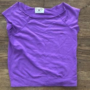 Michael Stars the original tshirt sweatshirt scoop neck sz small